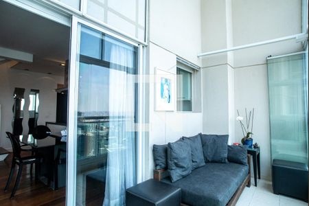 Apartamento à venda com 77m², 1 quarto e 2 vagasVaranda da Sala
