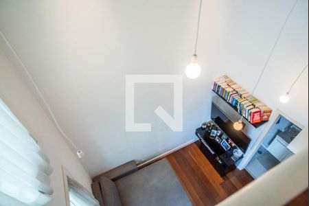 Apartamento à venda com 77m², 1 quarto e 2 vagasVista da Suíte para a Sala