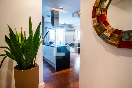 Apartamento à venda com 77m², 1 quarto e 2 vagasHall de entrada apartamento