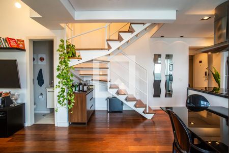 Sala de apartamento à venda com 1 quarto, 77m² em Cerqueira César, São Paulo