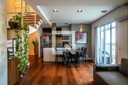 Sala de apartamento à venda com 1 quarto, 77m² em Cerqueira César, São Paulo