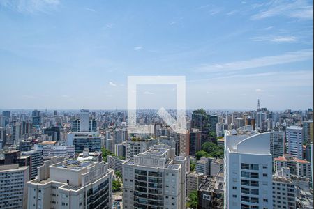 Apartamento à venda com 77m², 1 quarto e 2 vagasVista da Varanda da Sala