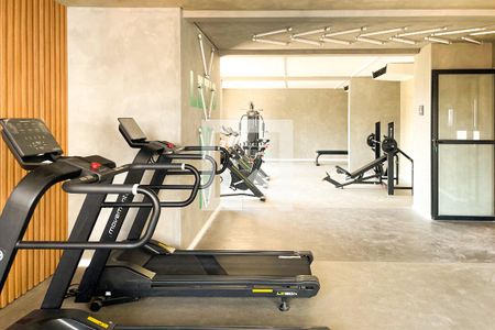 Studio para alugar com 24m², 1 quarto e sem vagaÁrea comum - Academia