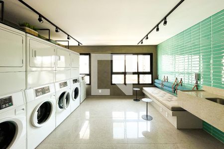 Studio para alugar com 24m², 1 quarto e sem vagaLavanderia