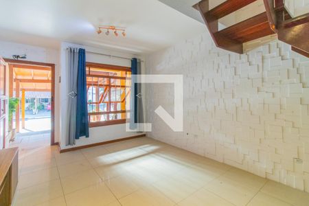 Sala de casa de condomínio à venda com 3 quartos, 140m² em Cavalhada, Porto Alegre