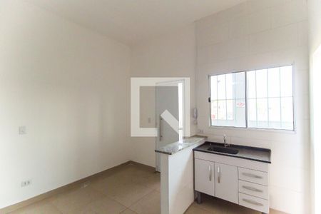 Sala/Cozinha de apartamento para alugar com 1 quarto, 30m² em Parque Paineiras, São Paulo
