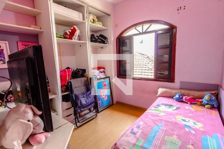 Quarto1 de casa de condomínio para alugar com 3 quartos, 109m² em Guilhermina, Praia Grande