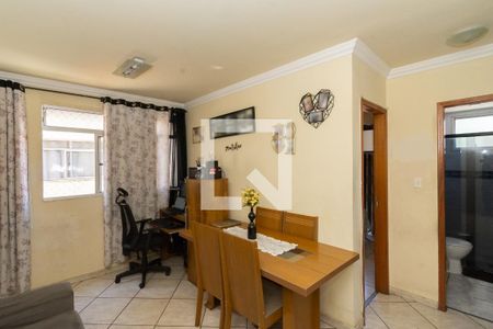 Sala de apartamento à venda com 2 quartos, 53m² em Novo Riacho, Contagem