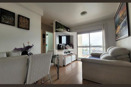 Sala de apartamento à venda com 3 quartos, 60m² em Parque Bandeirante, Santo André