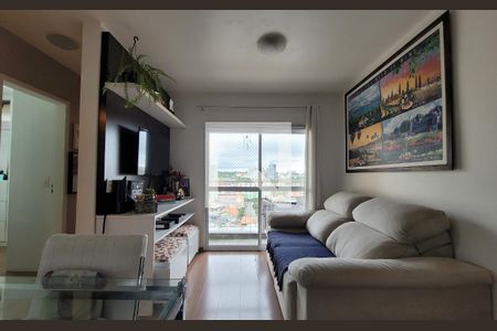 Sala de apartamento à venda com 3 quartos, 60m² em Parque Bandeirante, Santo André