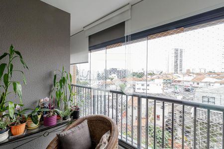 Sacada da Sala de apartamento à venda com 2 quartos, 56m² em Vila da Saúde, São Paulo
