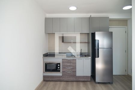Sala / Cozinha de apartamento para alugar com 1 quarto, 24m² em Bela Vista, São Paulo