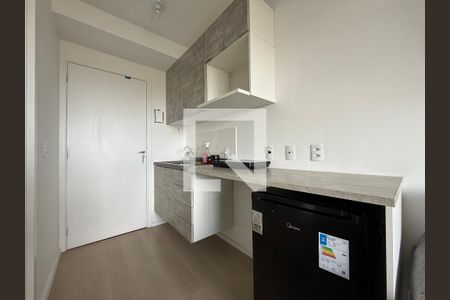 Cozinha de kitnet/studio à venda com 1 quarto, 18m² em Vila Moraes, São Paulo