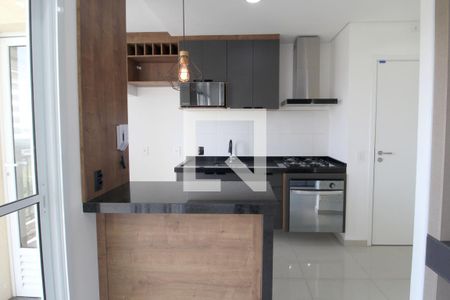 Cozinha de apartamento para alugar com 2 quartos, 47m² em Parque Campolim, Sorocaba
