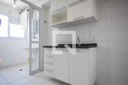 Cozinha de apartamento para alugar com 2 quartos, 51m² em Jardim Monte Alegre, Taboão da Serra