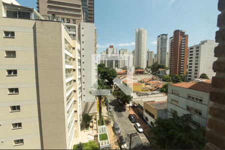 Quarto - vista de kitnet/studio à venda com 1 quarto, 34m² em Pinheiros, São Paulo