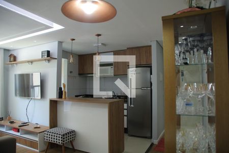 Sala/Cozinha de apartamento para alugar com 2 quartos, 55m² em Novo Osasco, Osasco