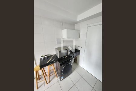 Área de Serviço de apartamento à venda com 1 quarto, 28m² em Vila Romana, São Paulo