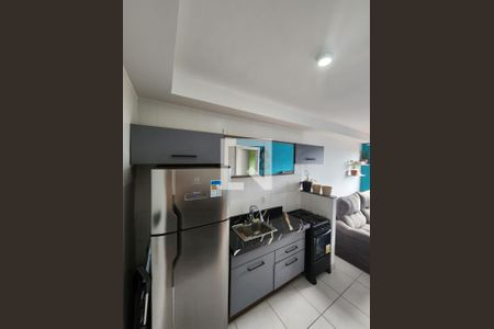 Cozinha de apartamento à venda com 1 quarto, 28m² em Vila Romana, São Paulo