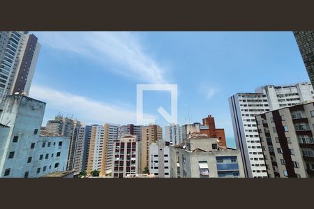 Vista da Varanda de apartamento para alugar com 2 quartos, 79m² em José Menino, Santos