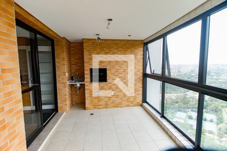Varanda da Sala de apartamento à venda com 3 quartos, 192m² em Jardim Morumbi, São Paulo