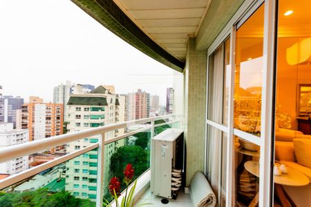 Varanda da Sala de apartamento à venda com 2 quartos, 110m² em Jardim, Santo André