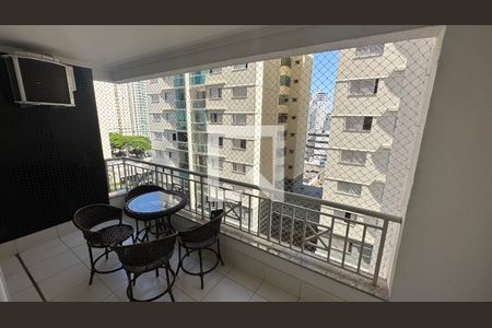 Varanda da Sala de apartamento para alugar com 2 quartos, 65m² em Setor Bueno, Goiânia