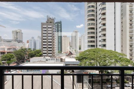 Studio para alugar com 27m², 1 quarto e sem vagaVaranda