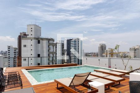 Studio para alugar com 27m², 1 quarto e sem vagaPiscina