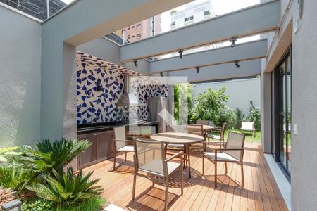 Studio para alugar com 27m², 1 quarto e sem vagaChurrasqueira