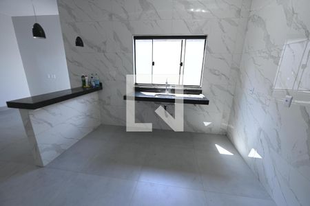 Cozinha de casa para alugar com 2 quartos, 70m² em Residencial Recanto do Bosque, Goiânia