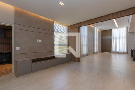 Sala de casa de condomínio à venda com 4 quartos, 337m² em Alphaville - Lagoa dos Ingleses, Nova Lima