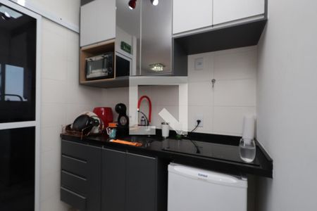 Cozinha de kitnet/studio para alugar com 1 quarto, 30m² em Vila Lucia, São Paulo