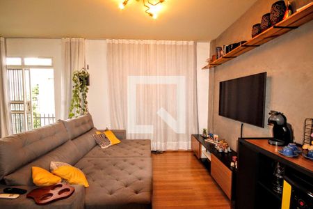 sala de apartamento à venda com 3 quartos, 100m² em São Pedro, Belo Horizonte