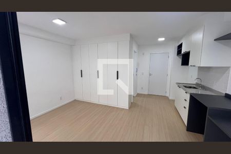 Vista geral de kitnet/studio para alugar com 1 quarto, 28m² em Pinheiros, São Paulo