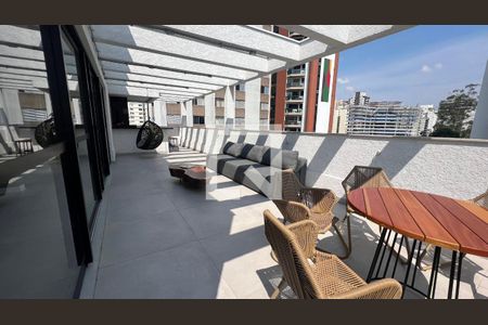 Studio para alugar com 28m², 1 quarto e sem vagaChurrasqueira