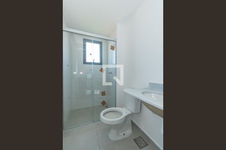 Banheiro do Quarto 1 de apartamento para alugar com 2 quartos, 59m² em Nova Campinas, Campinas