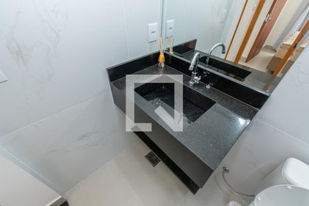 Detalhe Banheiro da Suíte  de apartamento para alugar com 1 quarto, 35m² em Cidade Universitária, Campinas