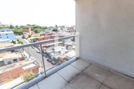Varanda da Sala de apartamento à venda com 2 quartos, 55m² em Cidade Antônio Estêvão de Carvalho, São Paulo