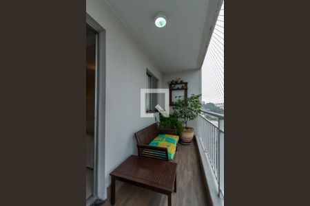 Varanda da Sala de apartamento para alugar com 2 quartos, 76m² em Taboão, São Bernardo do Campo