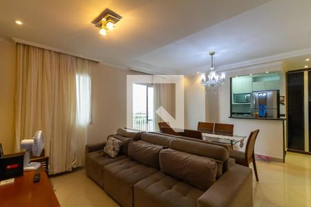Sala de apartamento para alugar com 2 quartos, 76m² em Taboão, São Bernardo do Campo