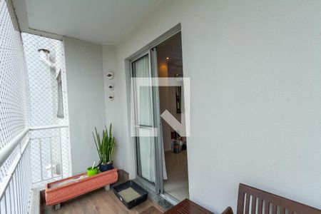 Varanda da Sala de apartamento para alugar com 2 quartos, 76m² em Taboão, São Bernardo do Campo
