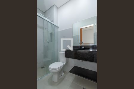 Banheiro da Suíte  de apartamento para alugar com 1 quarto, 37m² em Cidade Universitária, Campinas