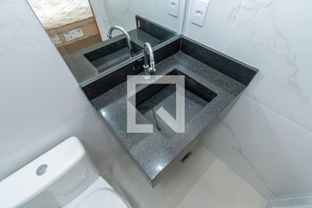 Detalhe  Banheiro da Suíte  de apartamento para alugar com 1 quarto, 37m² em Cidade Universitária, Campinas