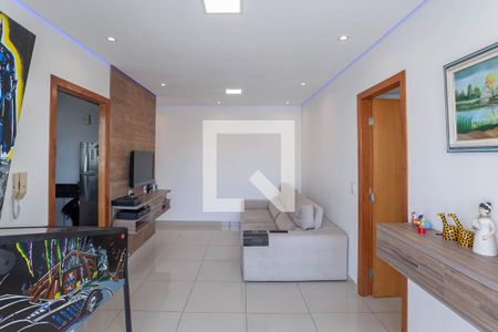 Sala  de apartamento à venda com 3 quartos, 71m² em Alto Barroca, Belo Horizonte