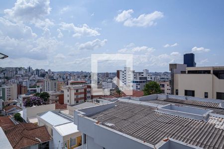 Vista da varanda da sala  de apartamento à venda com 3 quartos, 71m² em Alto Barroca, Belo Horizonte