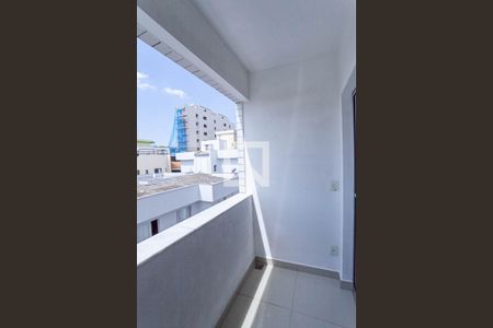 Varanda da sala  de apartamento à venda com 3 quartos, 71m² em Alto Barroca, Belo Horizonte
