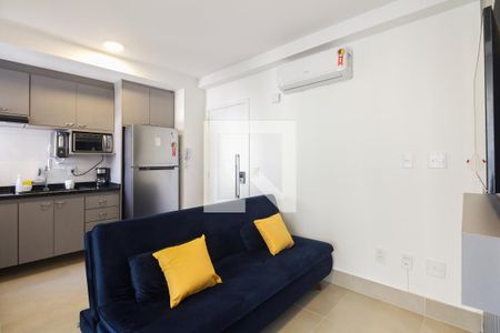 Studio - Sala de kitnet/studio para alugar com 1 quarto, 37m² em Vila Azevedo, São Paulo
