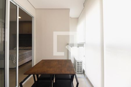 Studio à venda com 37m², 1 quarto e sem vagaVaranda