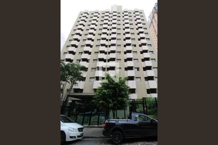 Studio à venda com 37m², 1 quarto e 1 vagaFachada